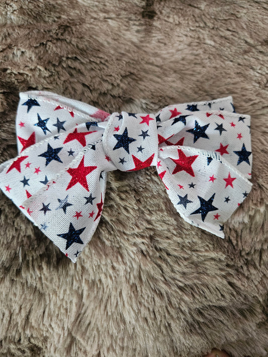 Patriotic Hair Bow