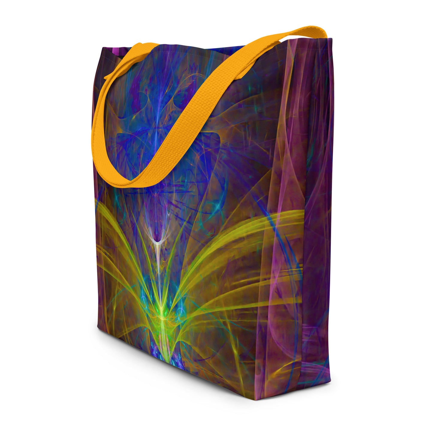 All-Over Print Large Tote Bag Colorfowl