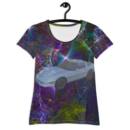 All-Over Print Women's Athletic T-shirt