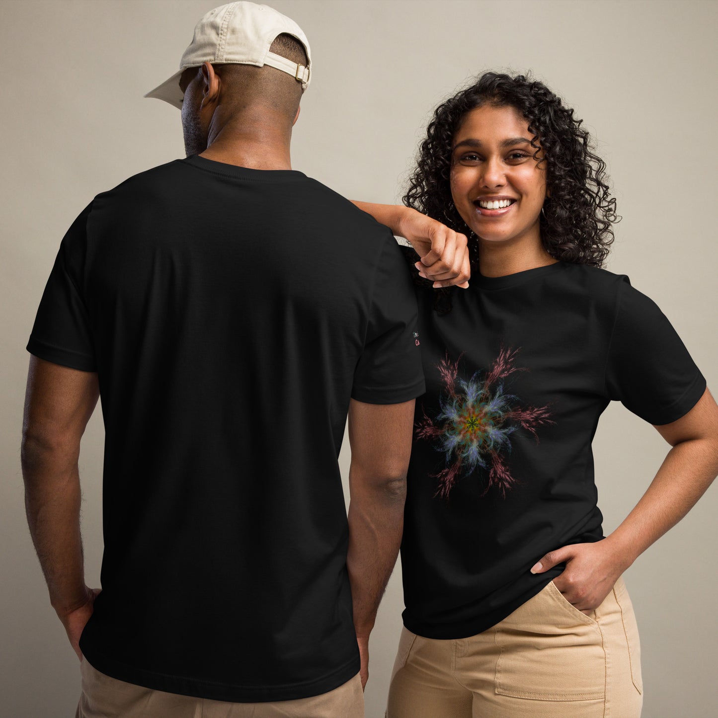 Burning Rose Unisex t-shirt